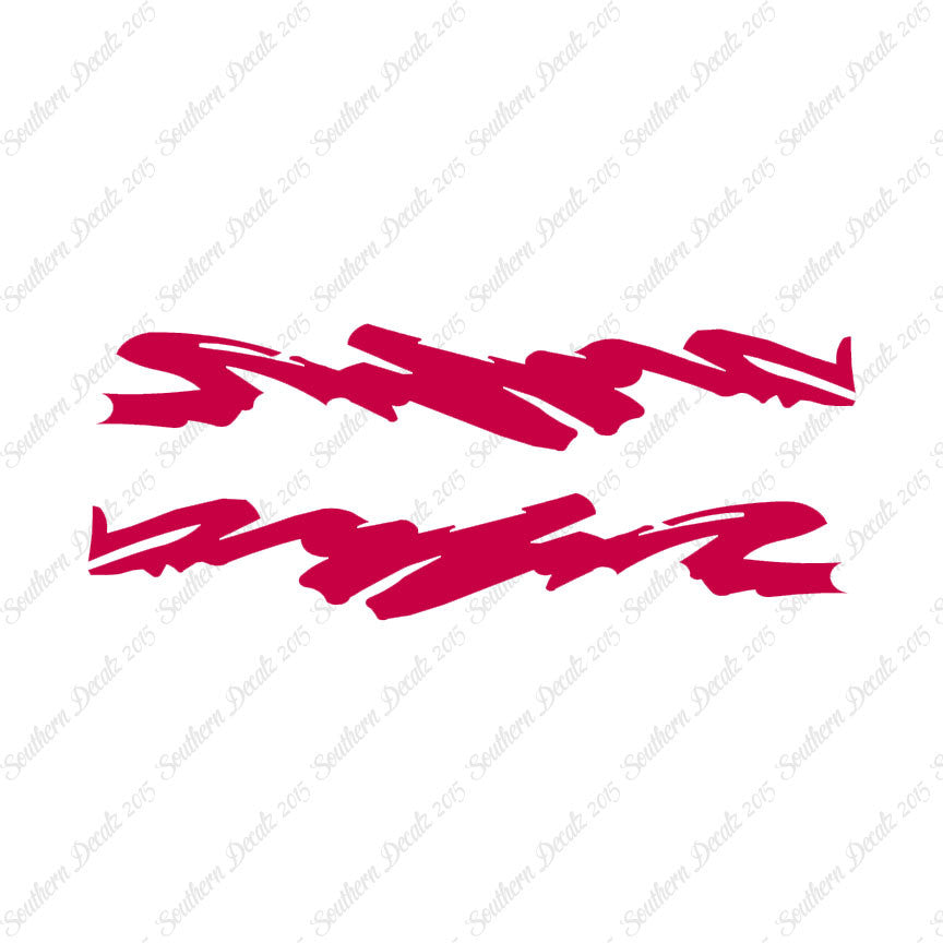 Pair Of Squiggles Art Splash