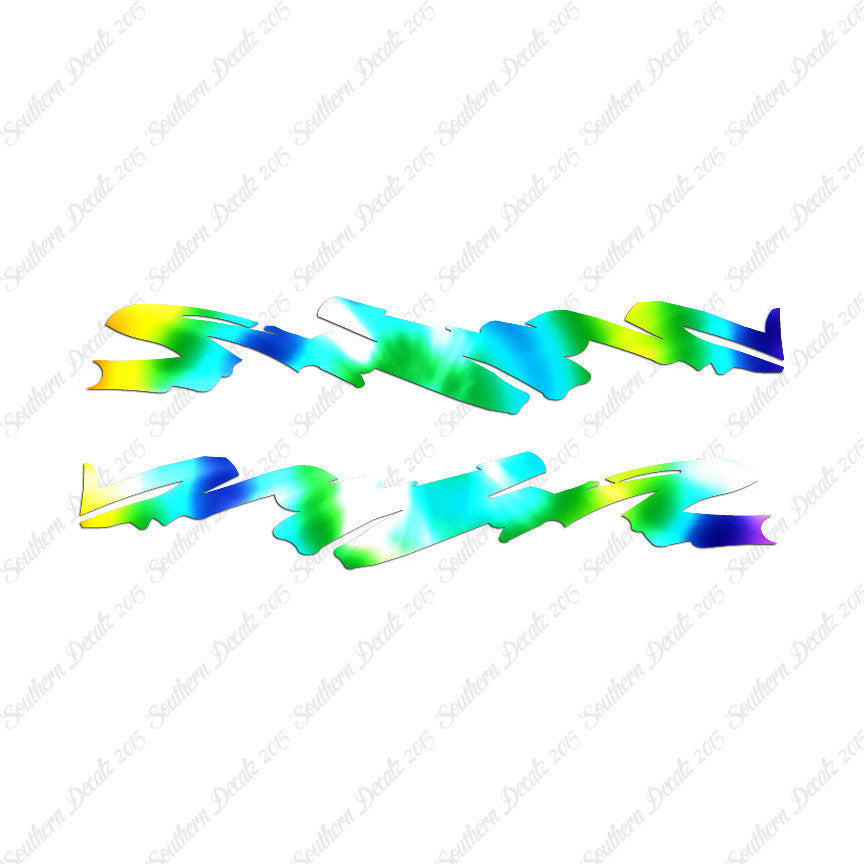 Pair Of Squiggles Art Splash