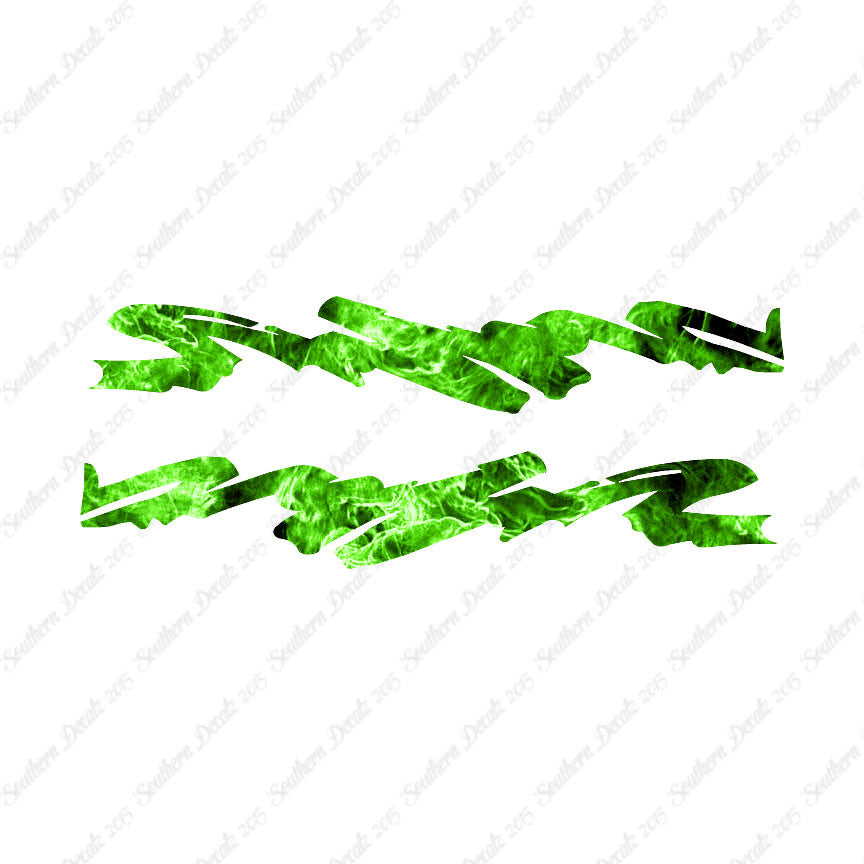 Pair Of Squiggles Art Splash
