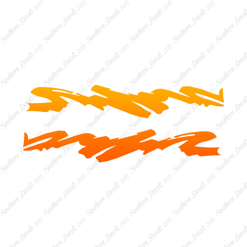 Pair Of Squiggles Art Splash