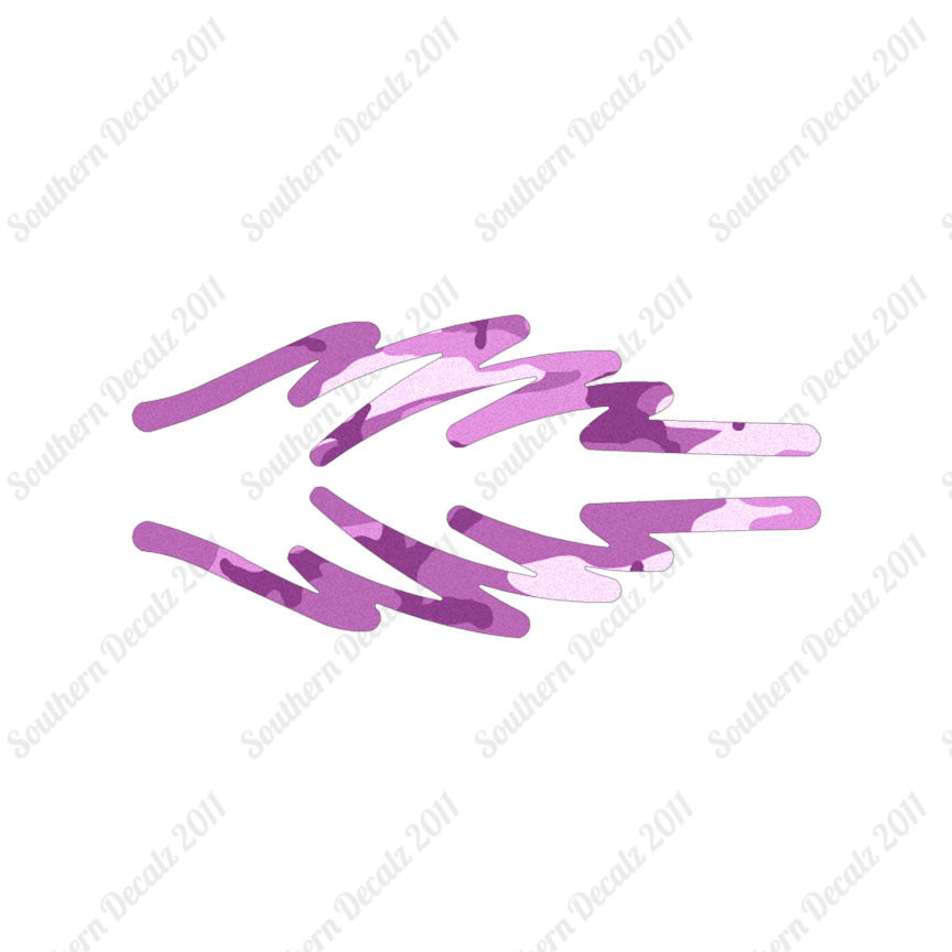 Pair Of Stripes Squiggles Splash