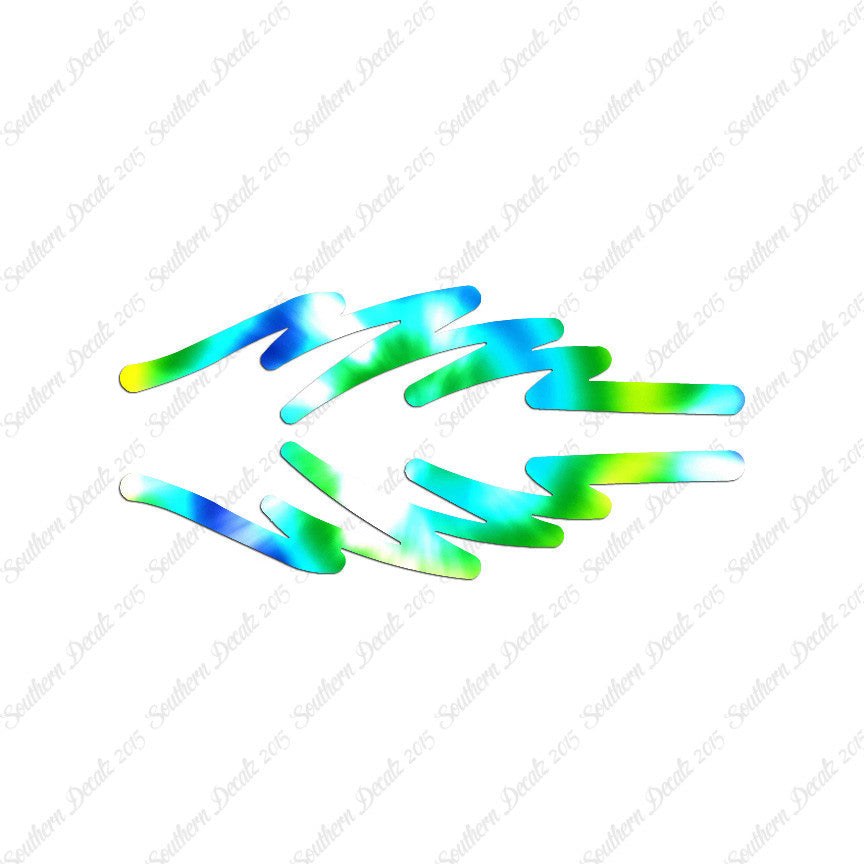 Pair Of Stripes Squiggles Splash