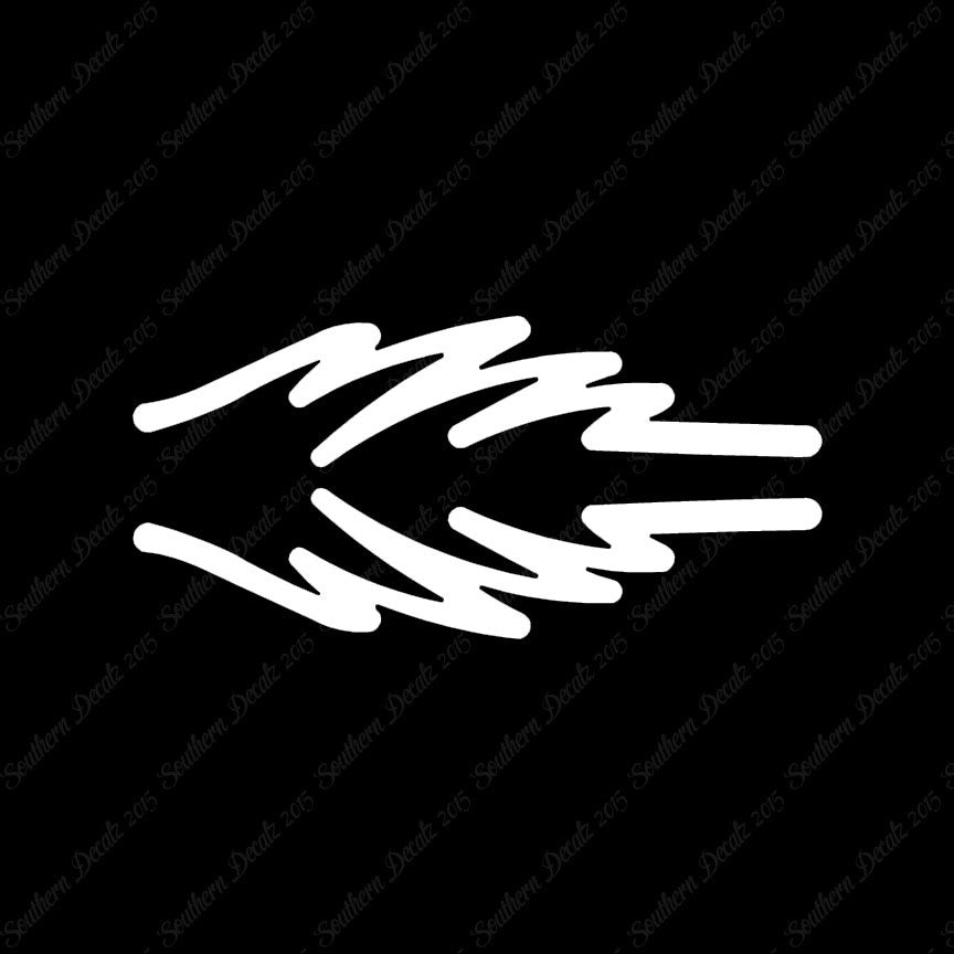 Pair Of Stripes Squiggles Splash