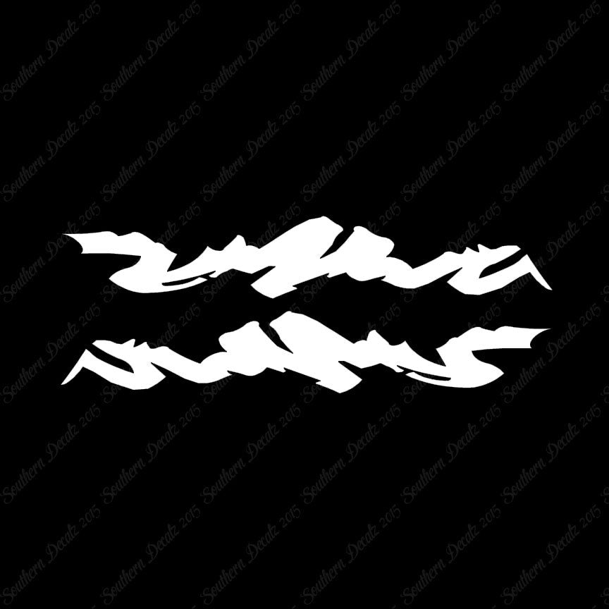 Splash Pair Of Stripes Squiggles