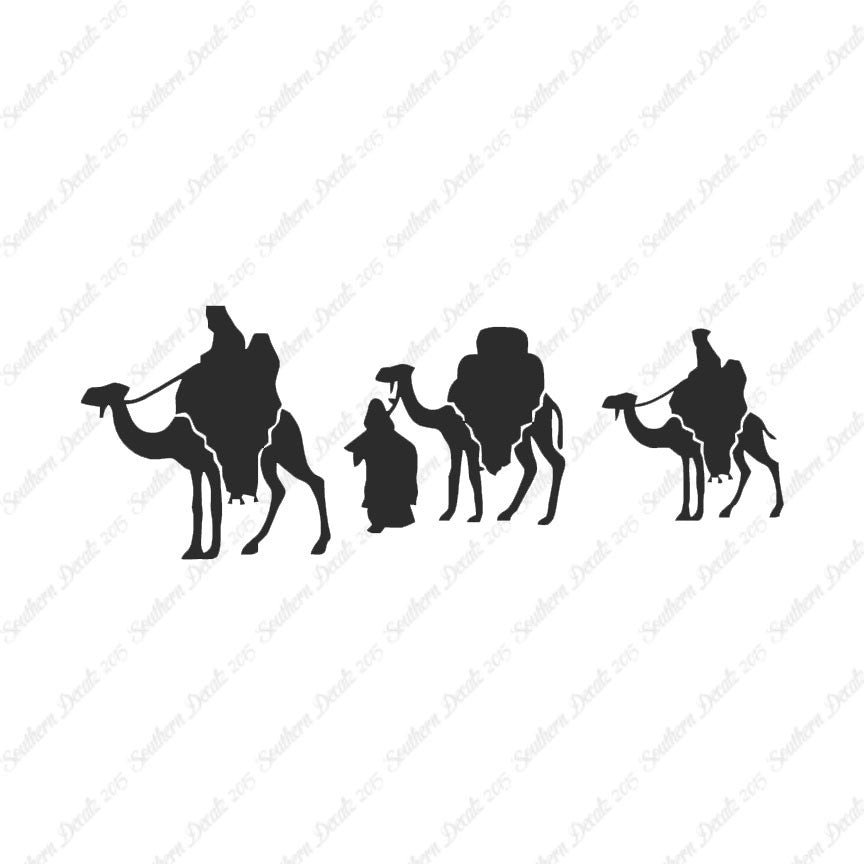 Three Wise Men Camel