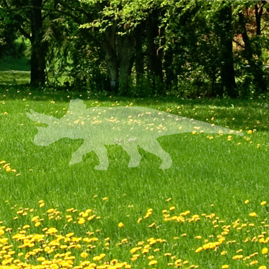 Triceratops Dinosaur Three Horn