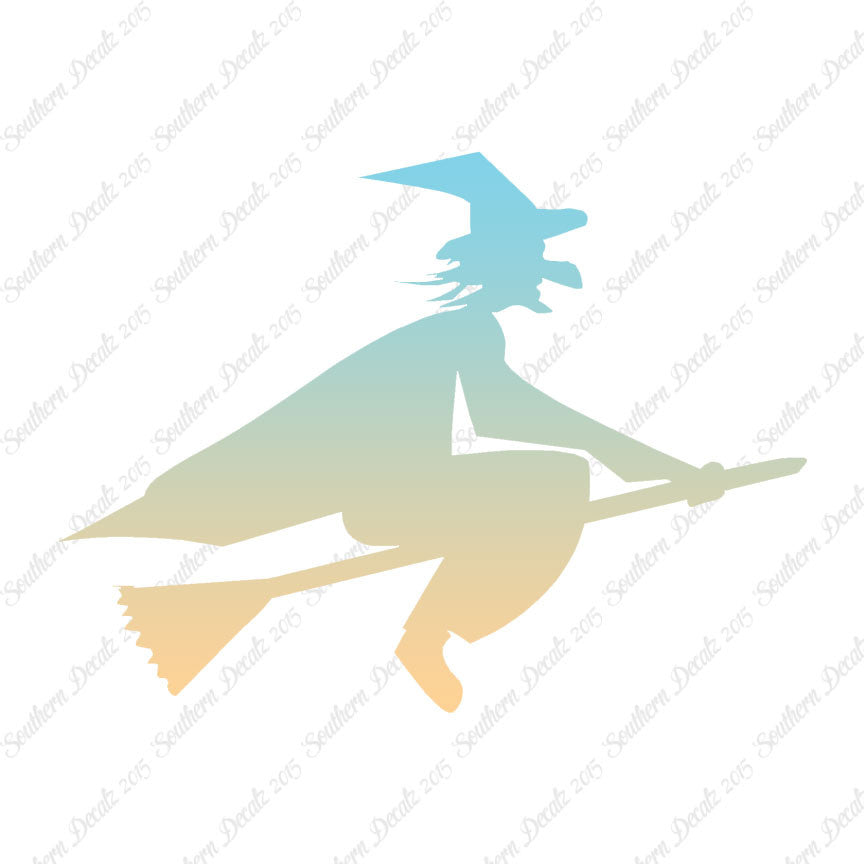 Witch Flying Broomstick