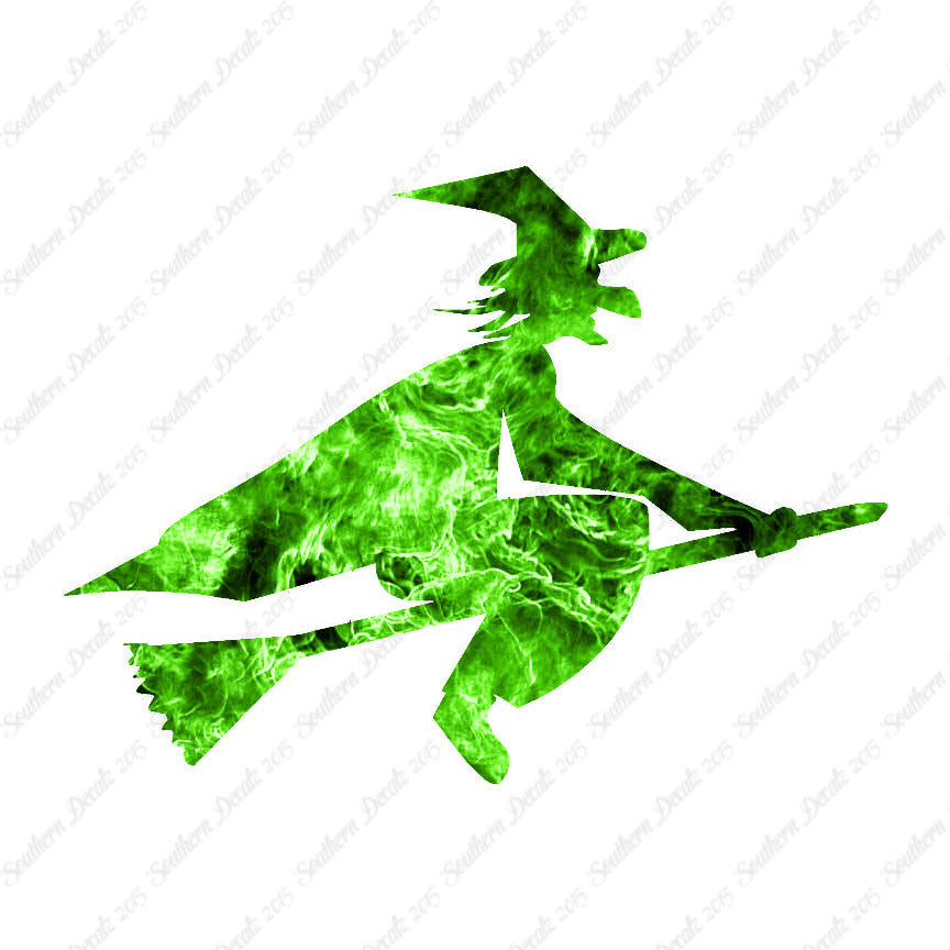 Witch Flying Broomstick