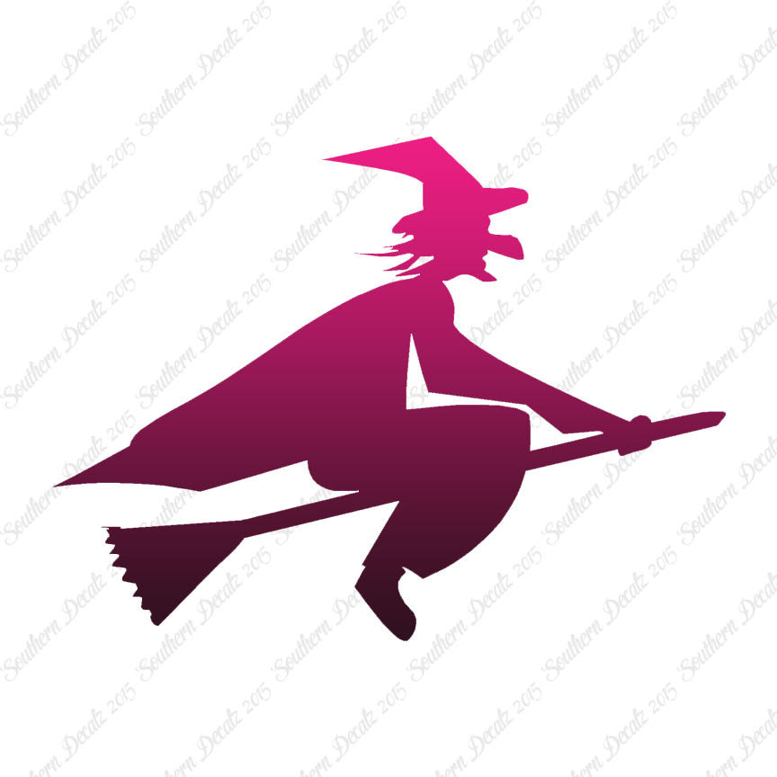 Witch Flying Broomstick