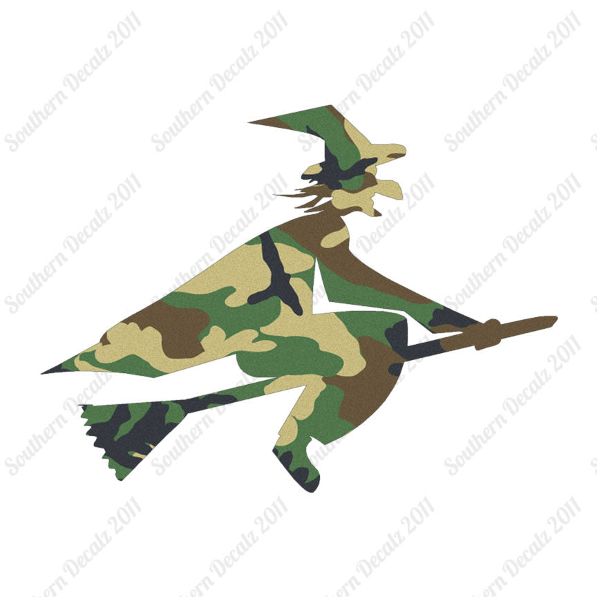 Witch Flying Broomstick