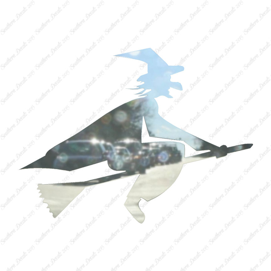 Witch Flying Broomstick