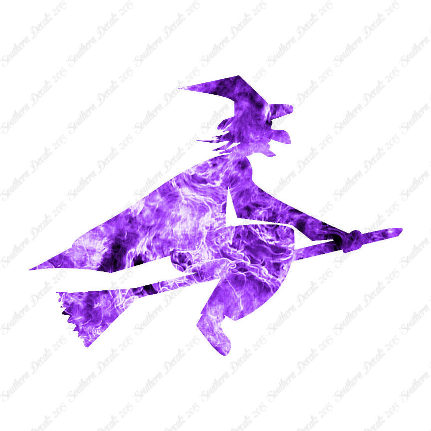 Witch Flying Broomstick