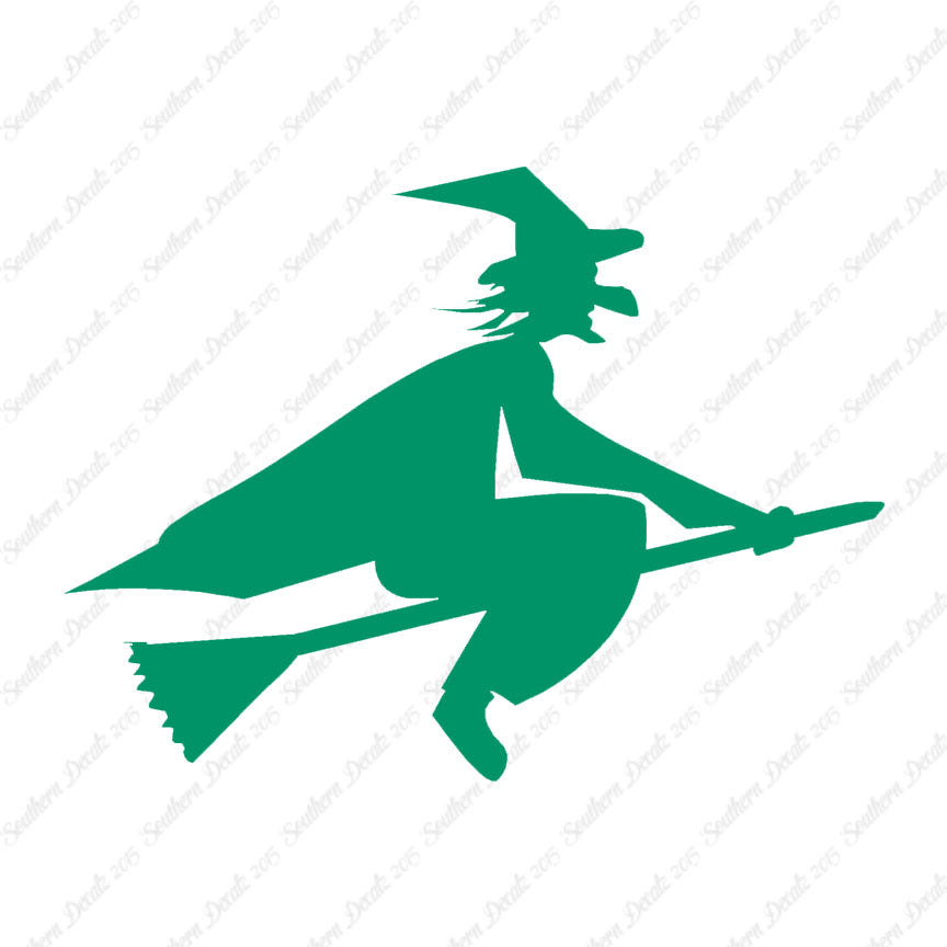 Witch Flying Broomstick