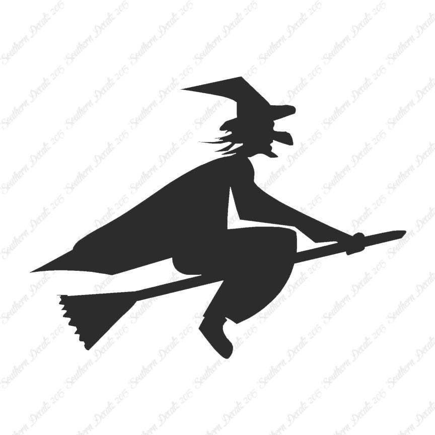 Witch Flying Broomstick