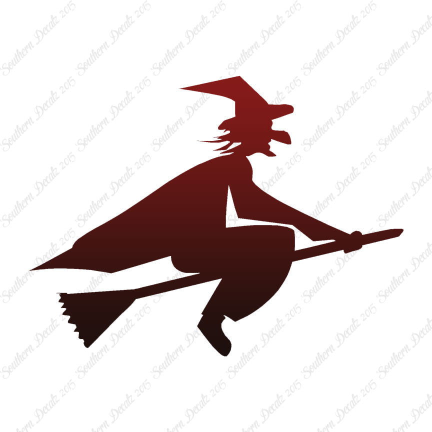 Witch Flying Broomstick