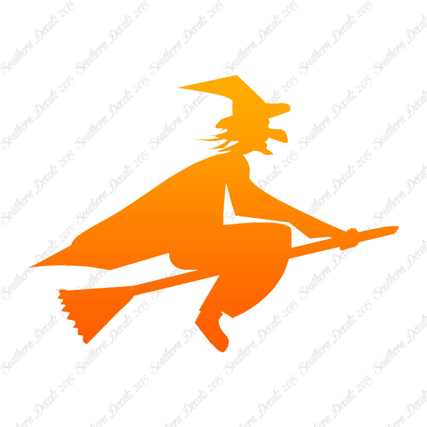 Witch Flying Broomstick