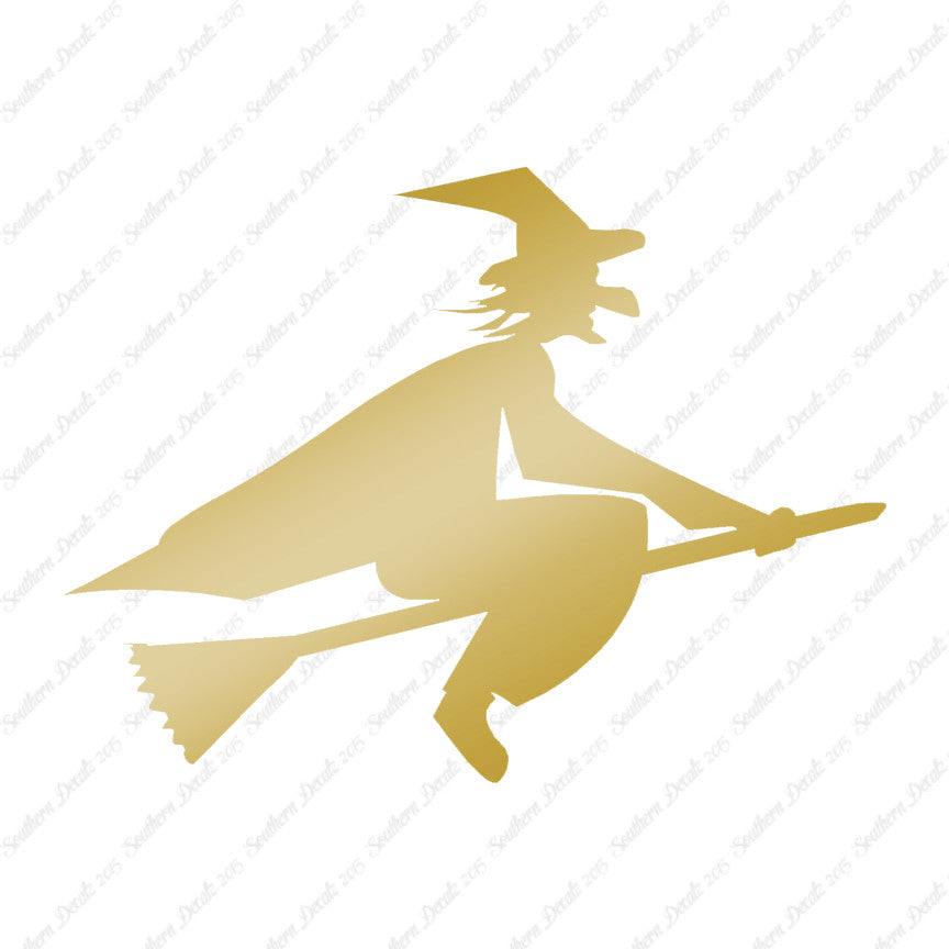 Witch Flying Broomstick