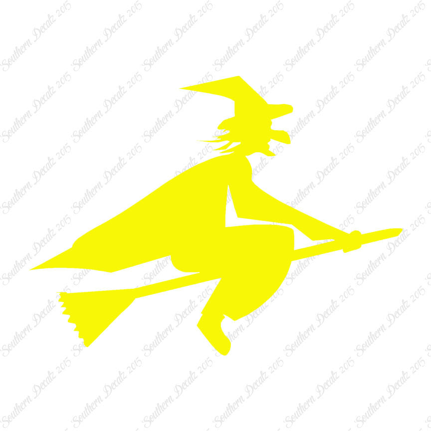 Witch Flying Broomstick