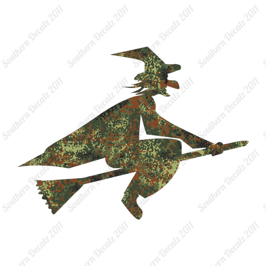 Witch Flying Broomstick