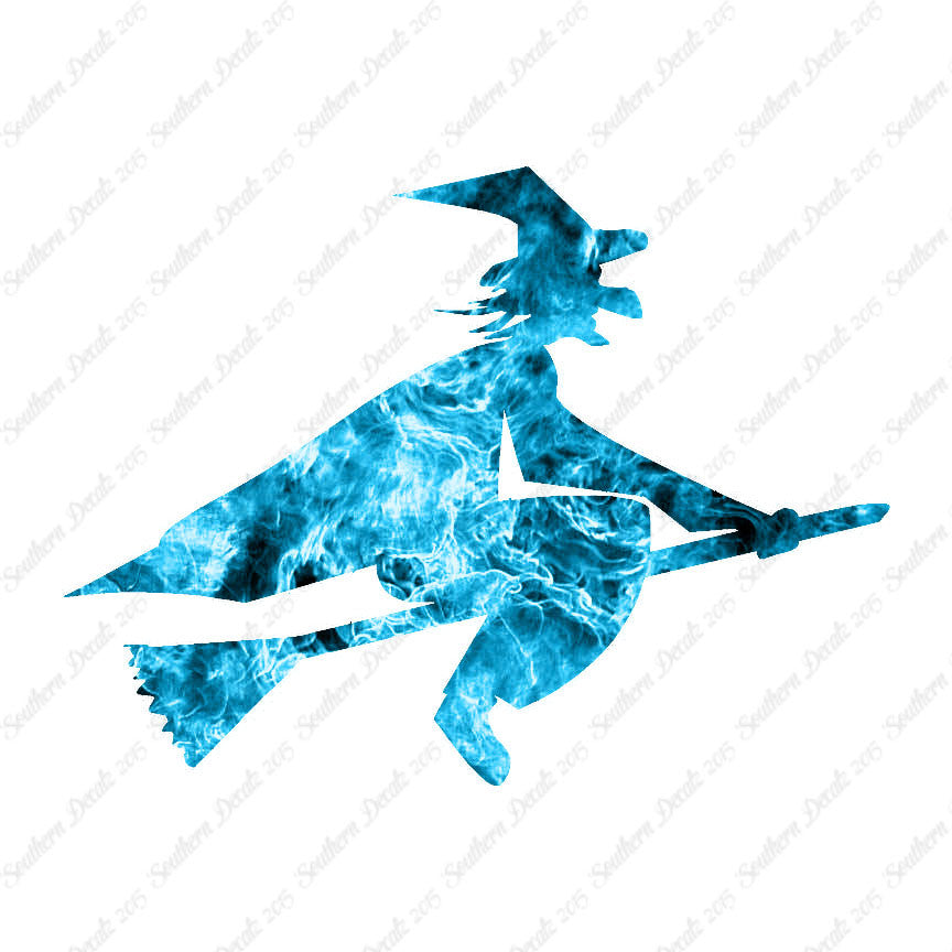 Witch Flying Broomstick