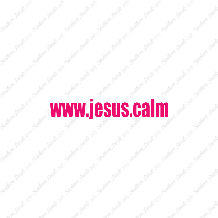 www Jesus calm