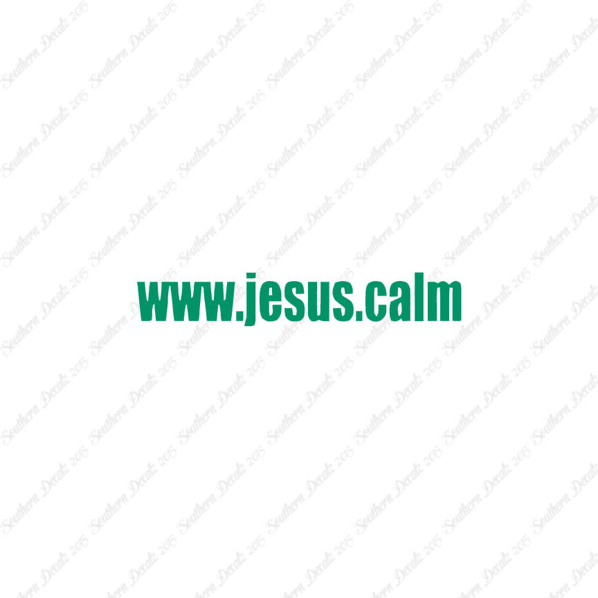 www Jesus calm