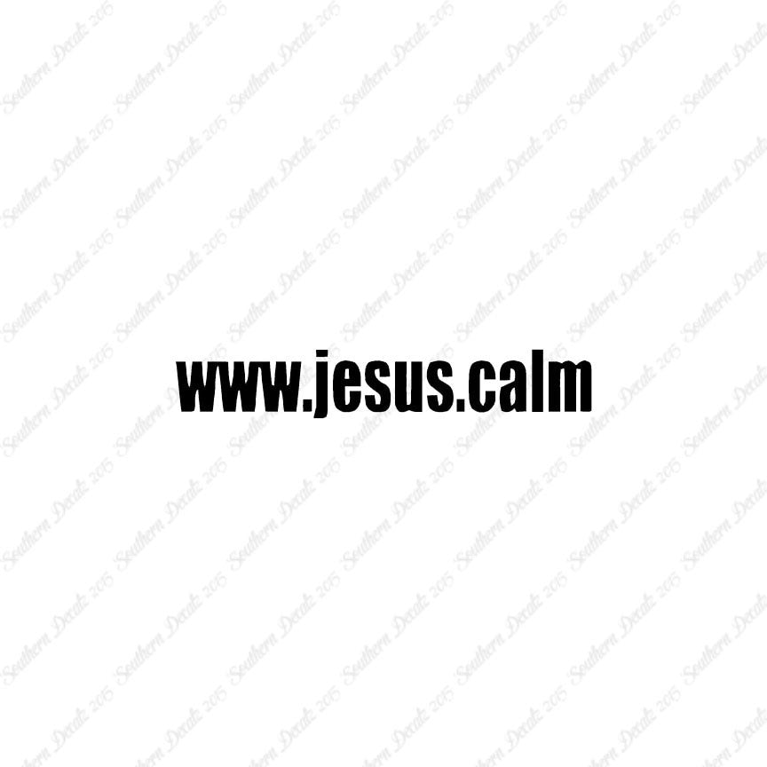 www Jesus calm
