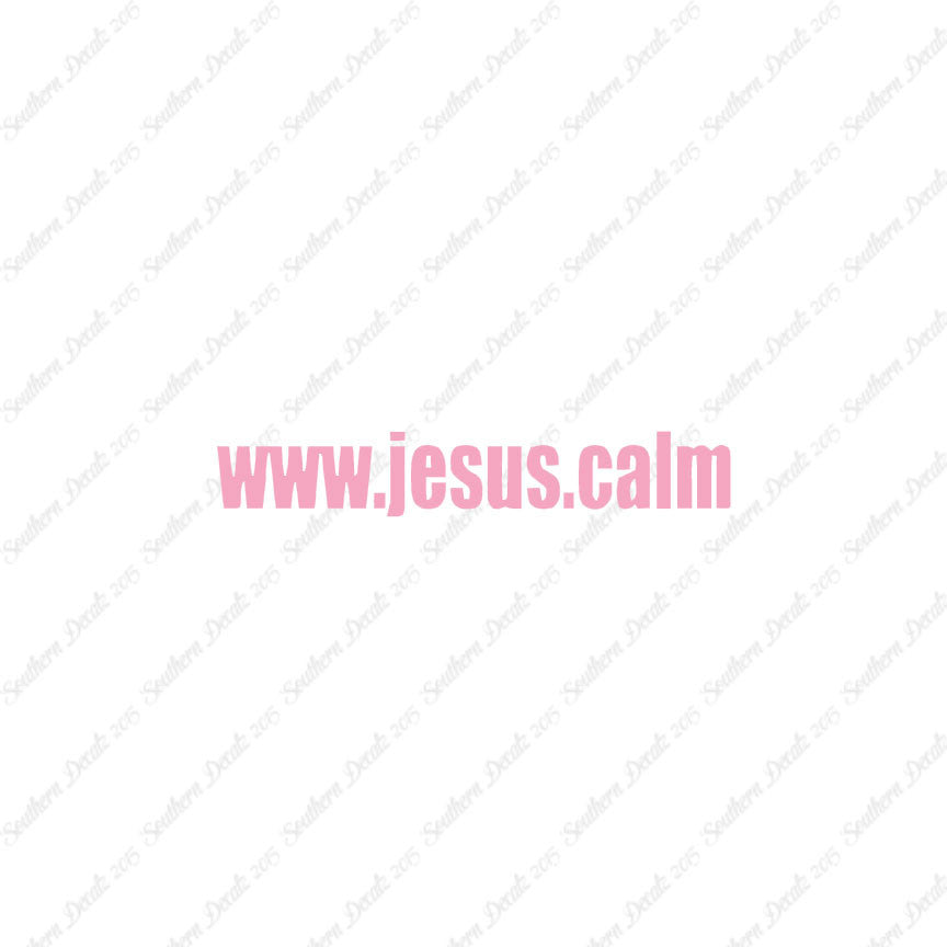 www Jesus calm