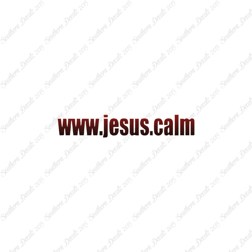 www Jesus calm