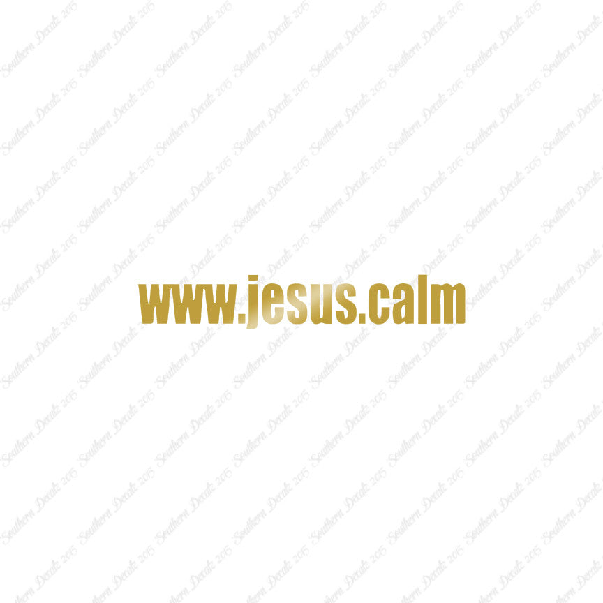 www Jesus calm