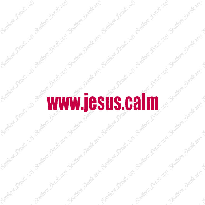 www Jesus calm