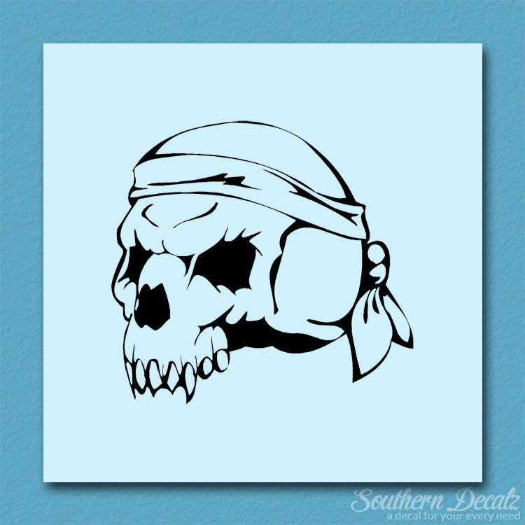 Doo Rag Skull Biker