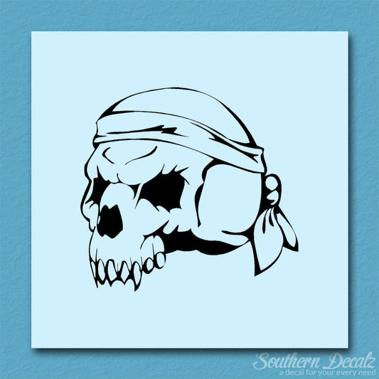 Doo Rag Skull Biker