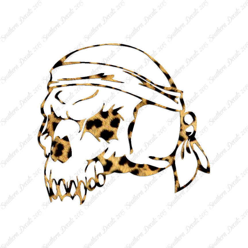 Doo Rag Skull Biker