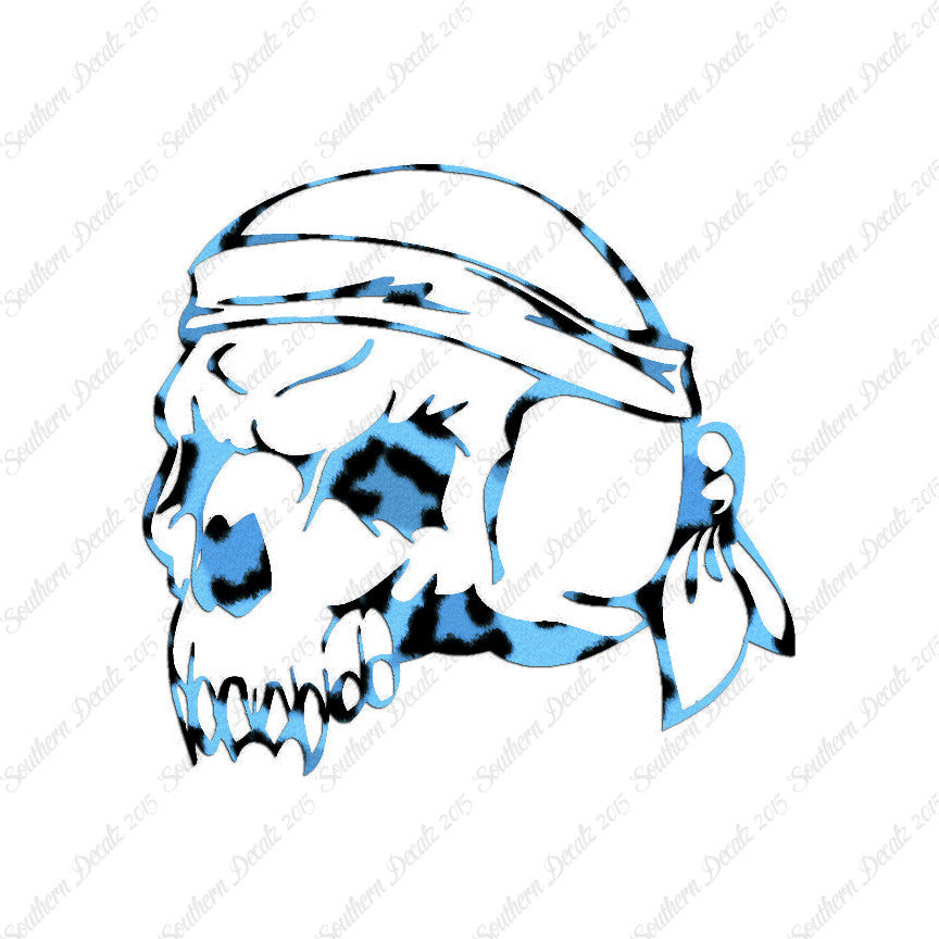 Doo Rag Skull Biker