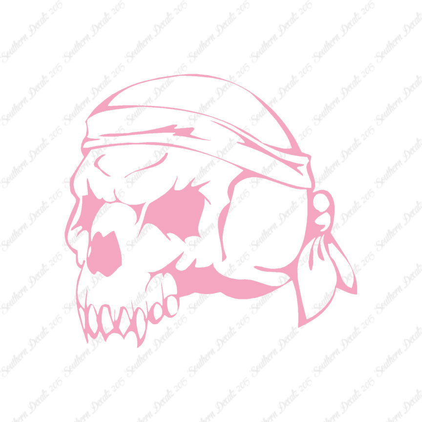 Doo Rag Skull Biker