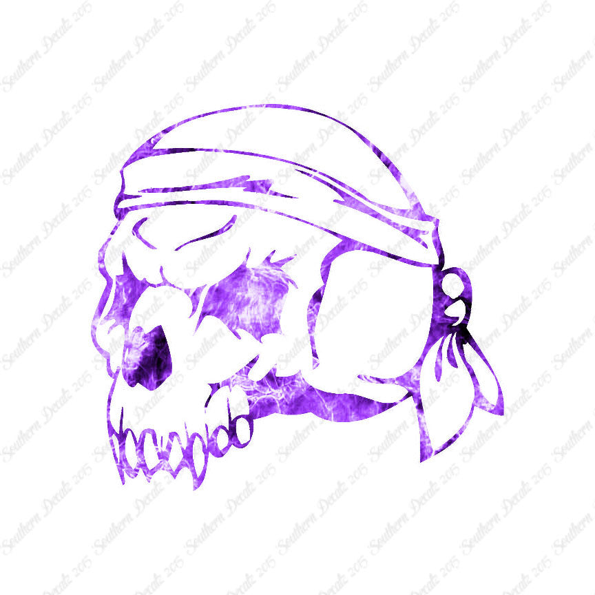 Doo Rag Skull Biker