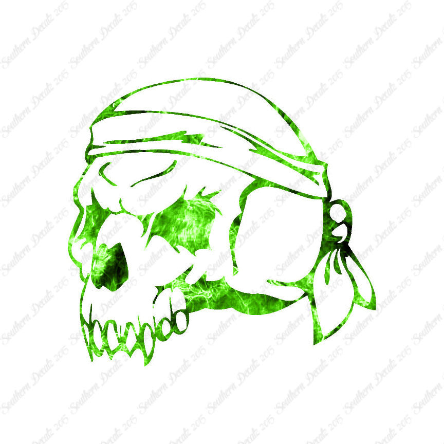 Doo Rag Skull Biker