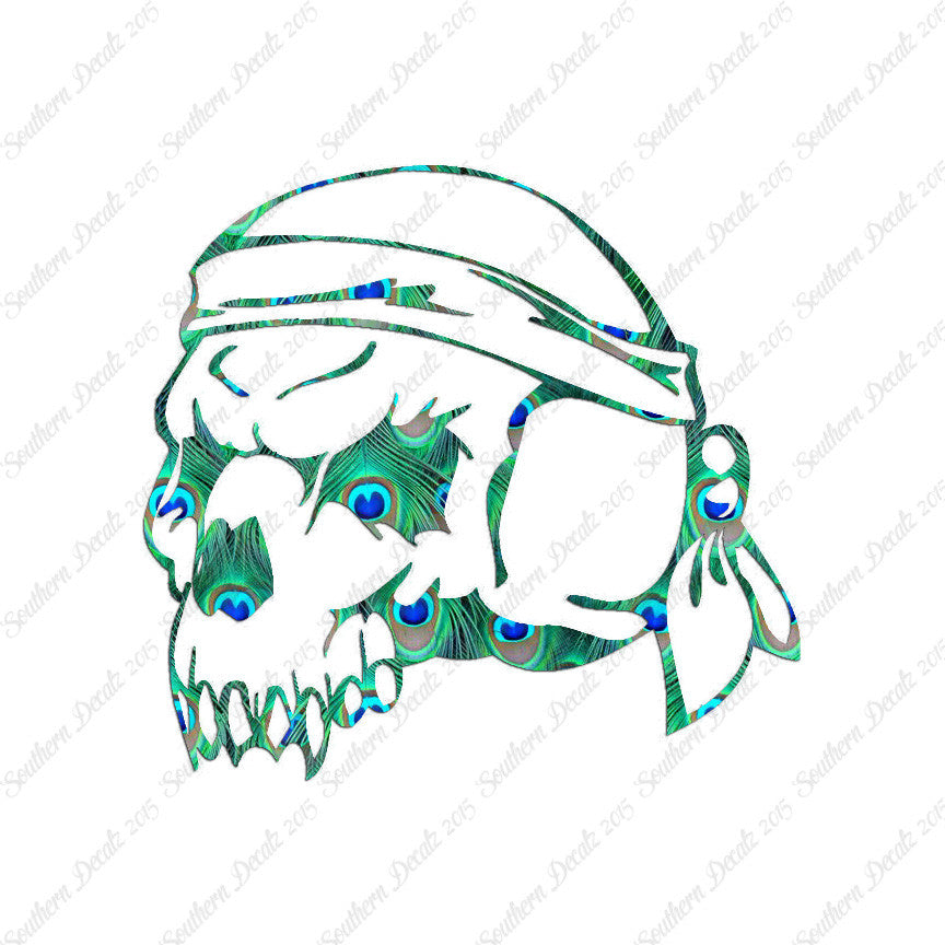 Doo Rag Skull Biker