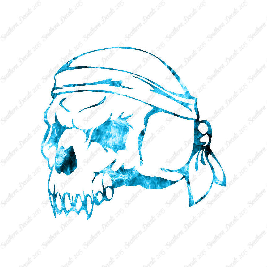 Doo Rag Skull Biker
