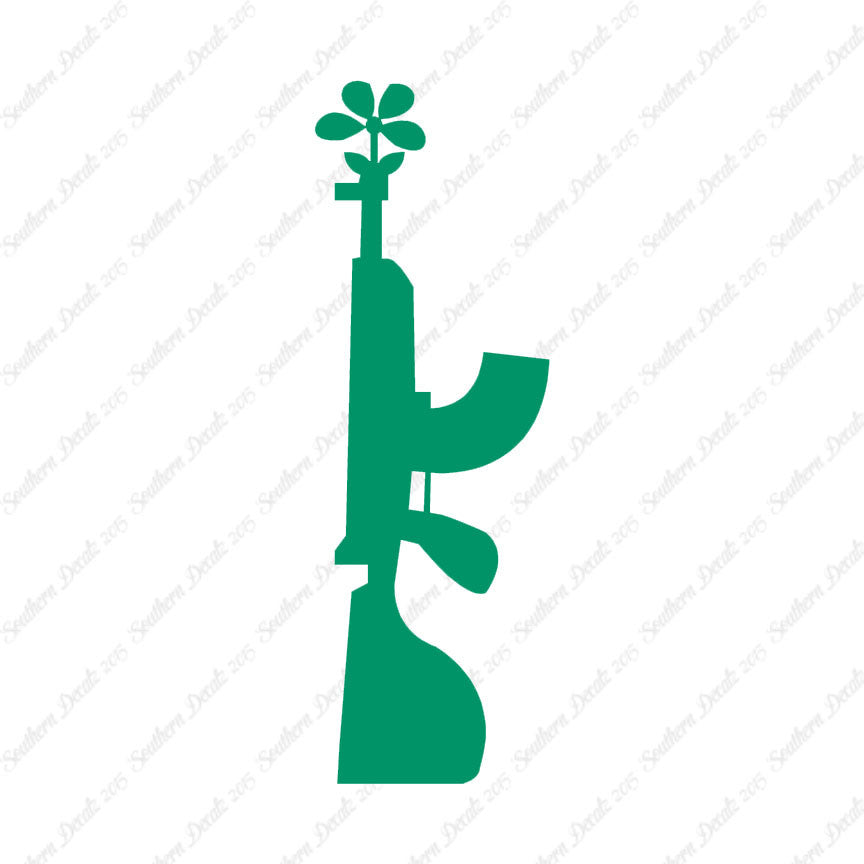 Flower Gun Rifle Peace