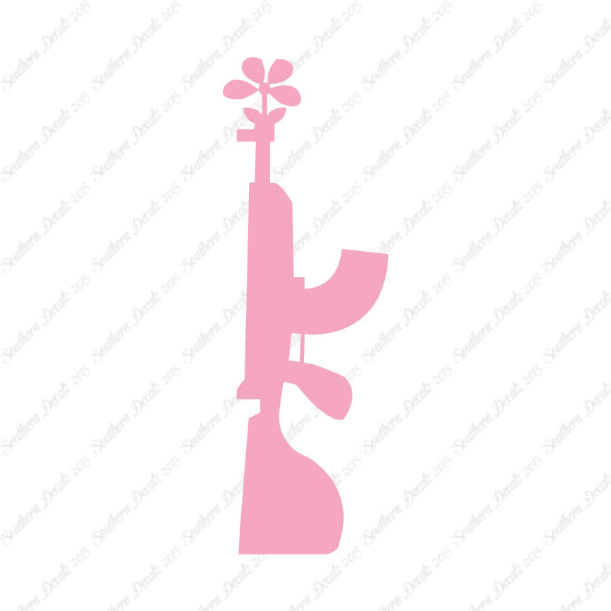 Flower Gun Rifle Peace