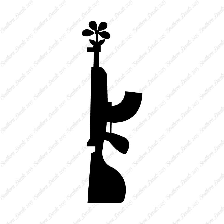 Flower Gun Rifle Peace