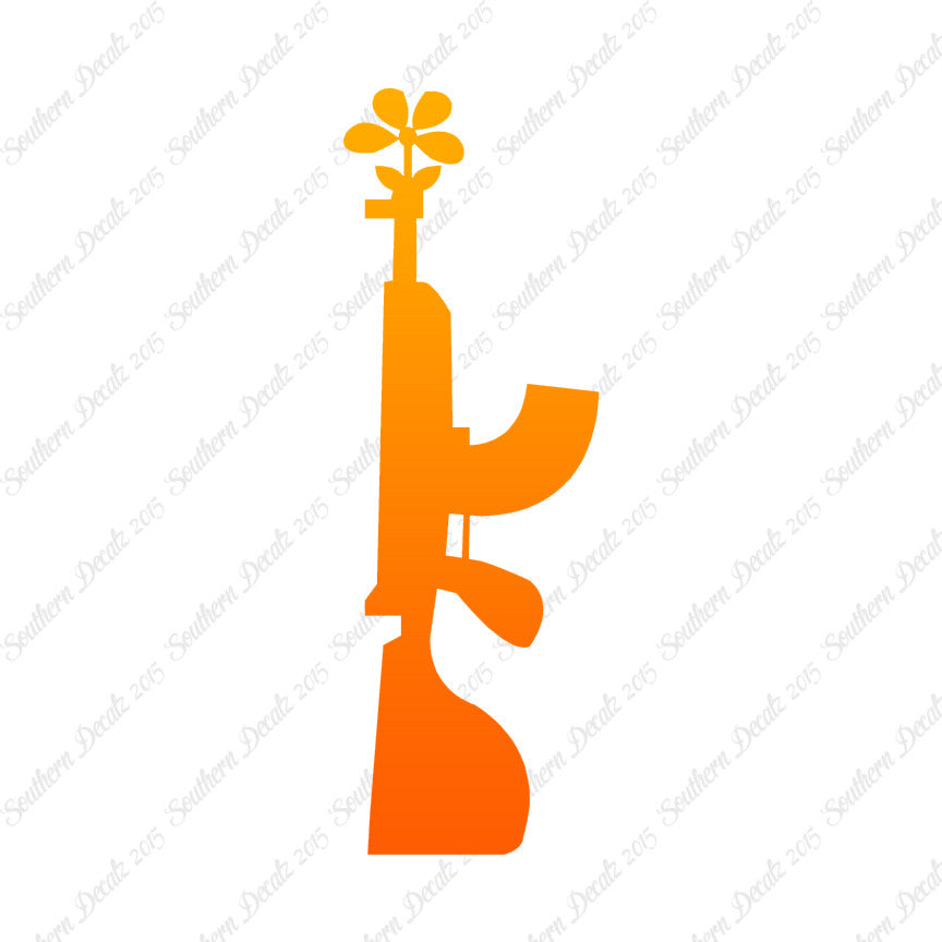 Flower Gun Rifle Peace