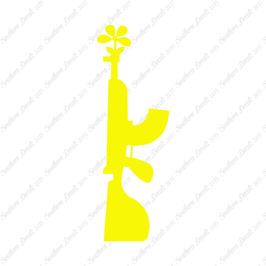 Flower Gun Rifle Peace