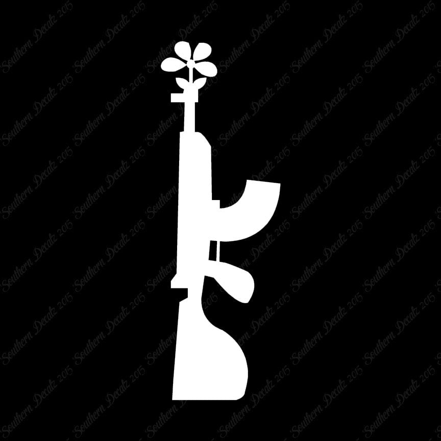 Flower Gun Rifle Peace