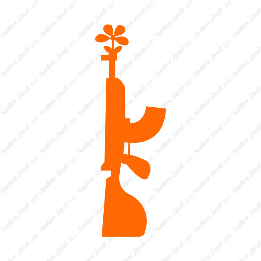 Flower Gun Rifle Peace