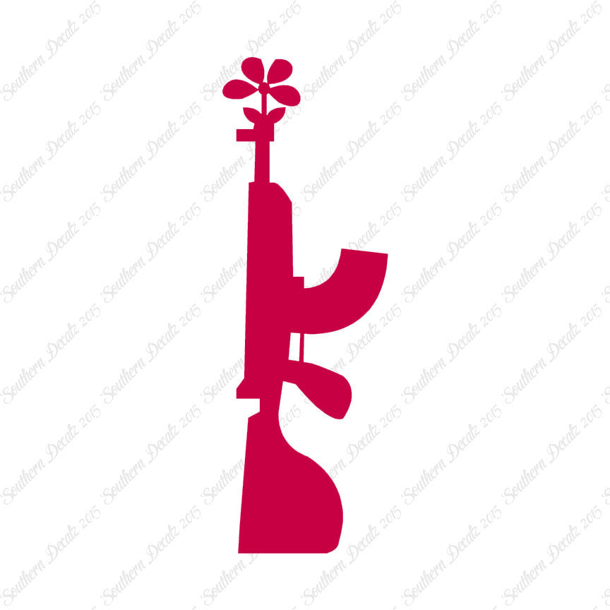 Flower Gun Rifle Peace
