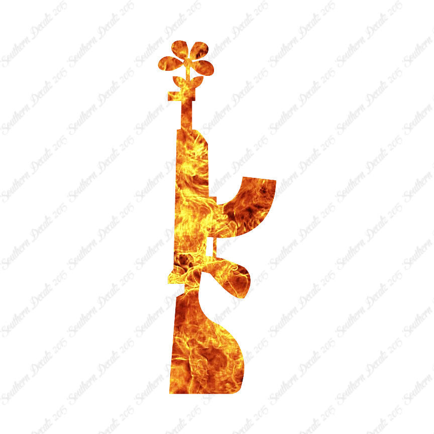 Flower Gun Rifle Peace