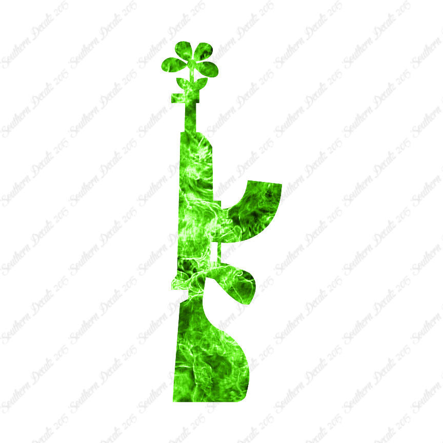 Flower Gun Rifle Peace